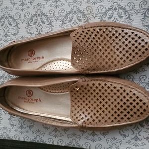 Marc Joseph tan loafers